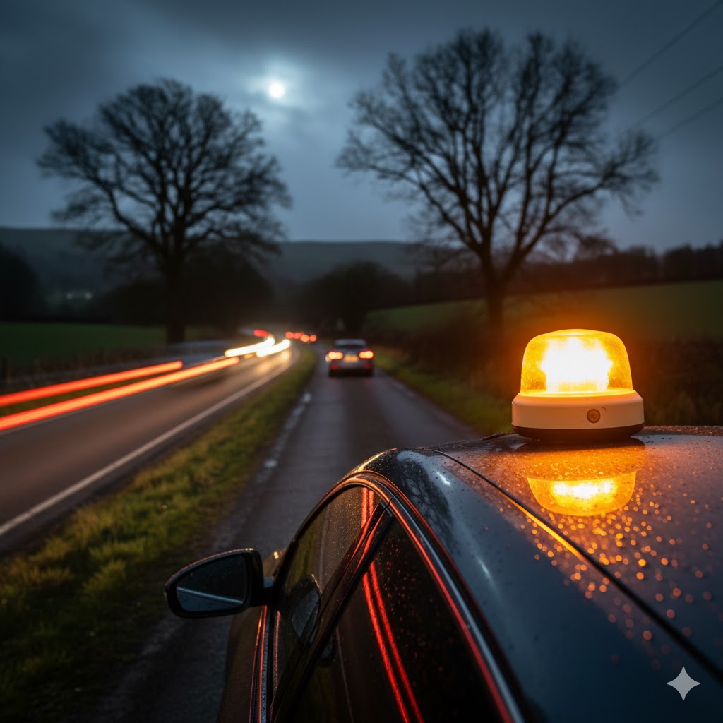 What is the V16 Beacon, and Why It’s Replacing Your Warning Triangle